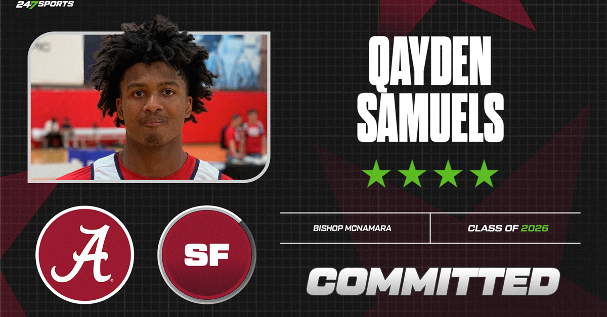Alabama lands No. 18 ranked basketball recruit Qayden Samuels