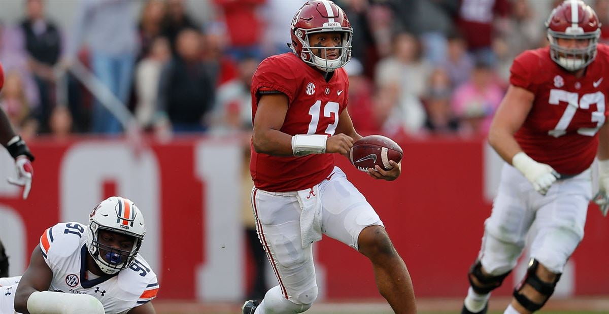 Alabama QB Tua Tagovailoa exits vs. Missouri with knee injury; Saban says  he's 'OK' after game 