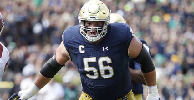 quenton nelson notre dame jersey