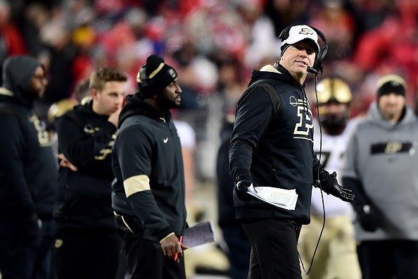 Purdue football coach Jeff Brohm singles out Ohio State for Big Ten  recruiting rule change