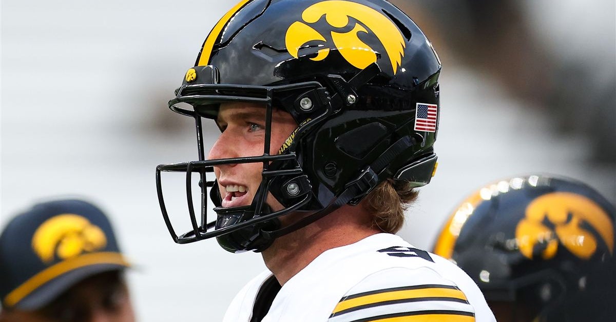 Kirk Ferentz names Hank Brown to start for Iowa against Wisconsin