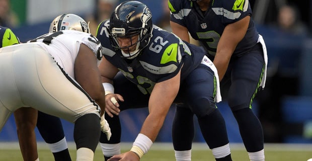 Center Patrick Lewis among the Seahawks' cuts, Seahawks