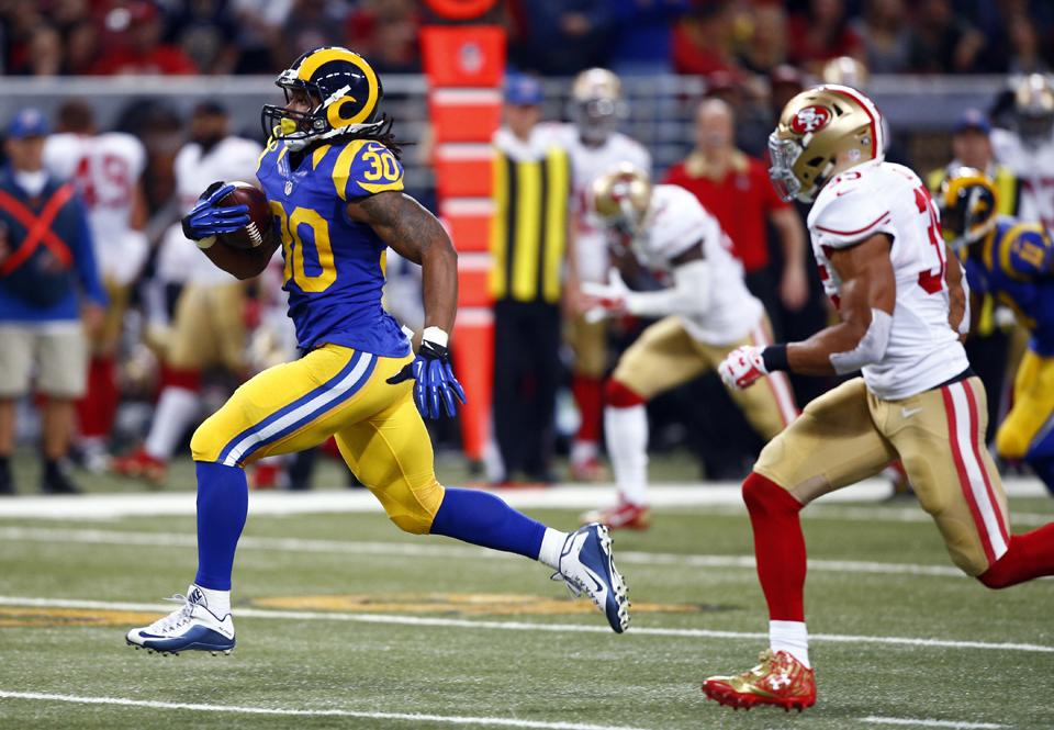 Former Rams, Falcons RB Todd Gurley 'never' thought 'I wish I was out  there' during 2021 season