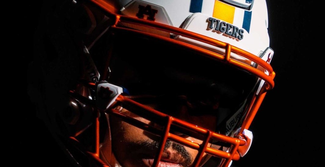 Auburn football: Auburn breaking out the orange facemasks vs Alabama