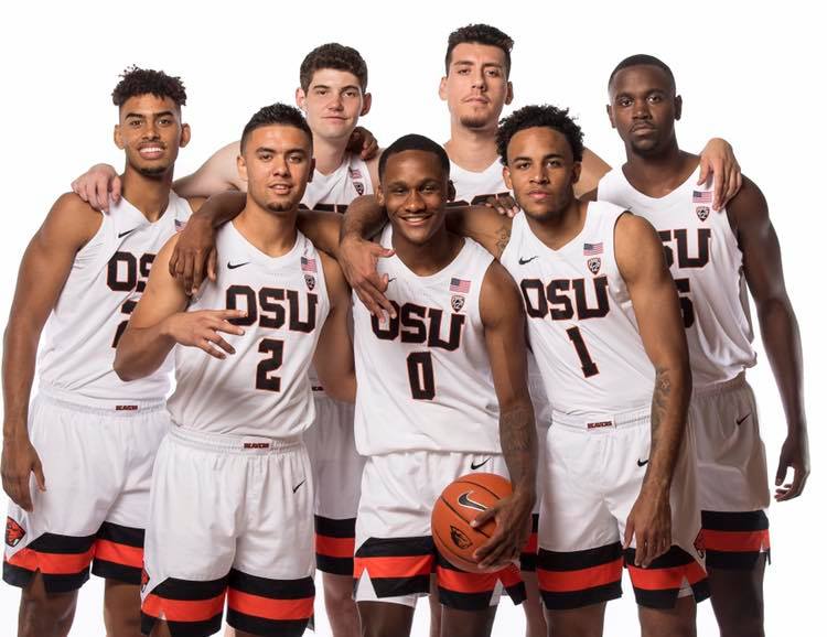 Oregon State's 2020-21 MBB Roster