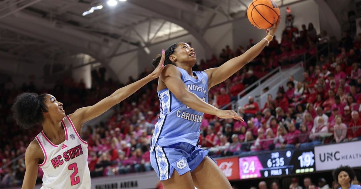 North Carolina survives late surge to beat NC State Wolfpack women's ...