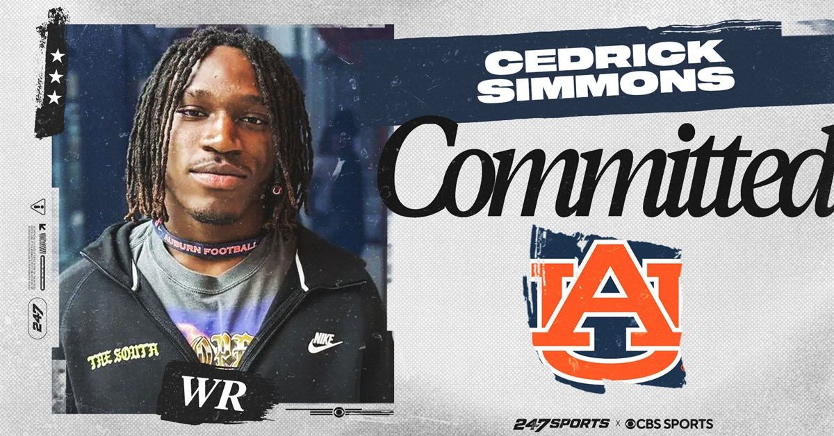 Auburn beats Alabama, lands commitment from WR Cedrick Simmons