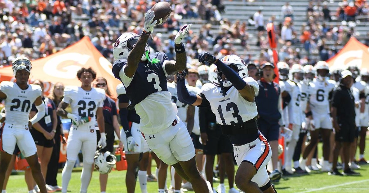 Auburn WR Perry Thompson's patience bears fruit with productive spring