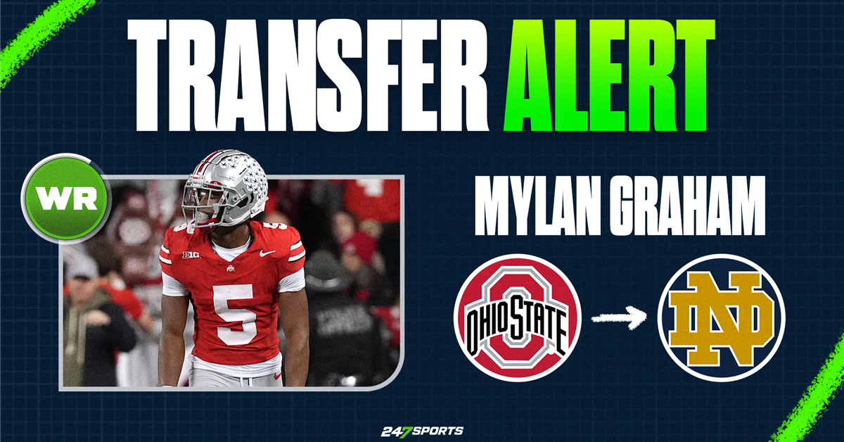 Image for BREAKING: Notre Dame Lands a Commitment from Ohio State Transfer Receiver Mylan Graham