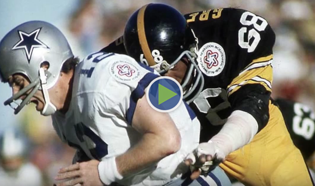 Highlights of Steelers legend, L.C. 'Hollywood' Bags Greenwood