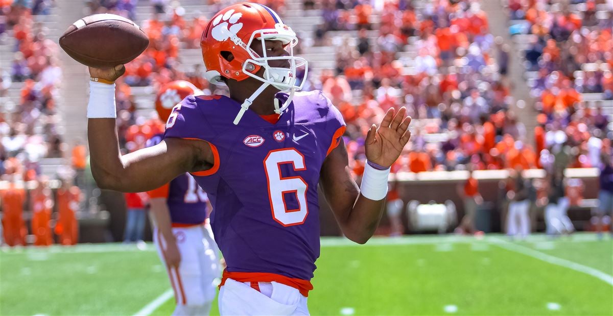 Zerrick Cooper Clemson Dual Threat Quarterback