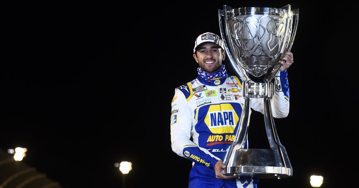 Chase Elliott named NASCAR's Most Popular Driver for 2020