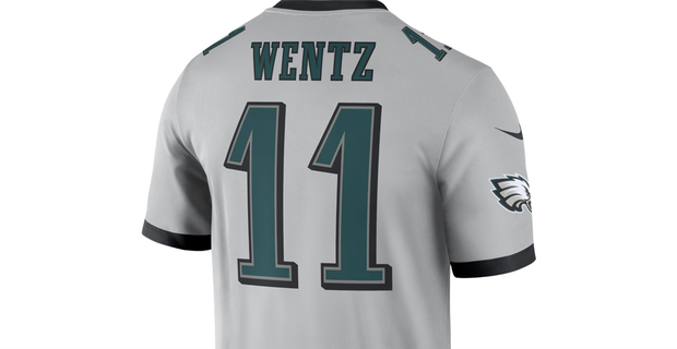 Eagles top grey jersey