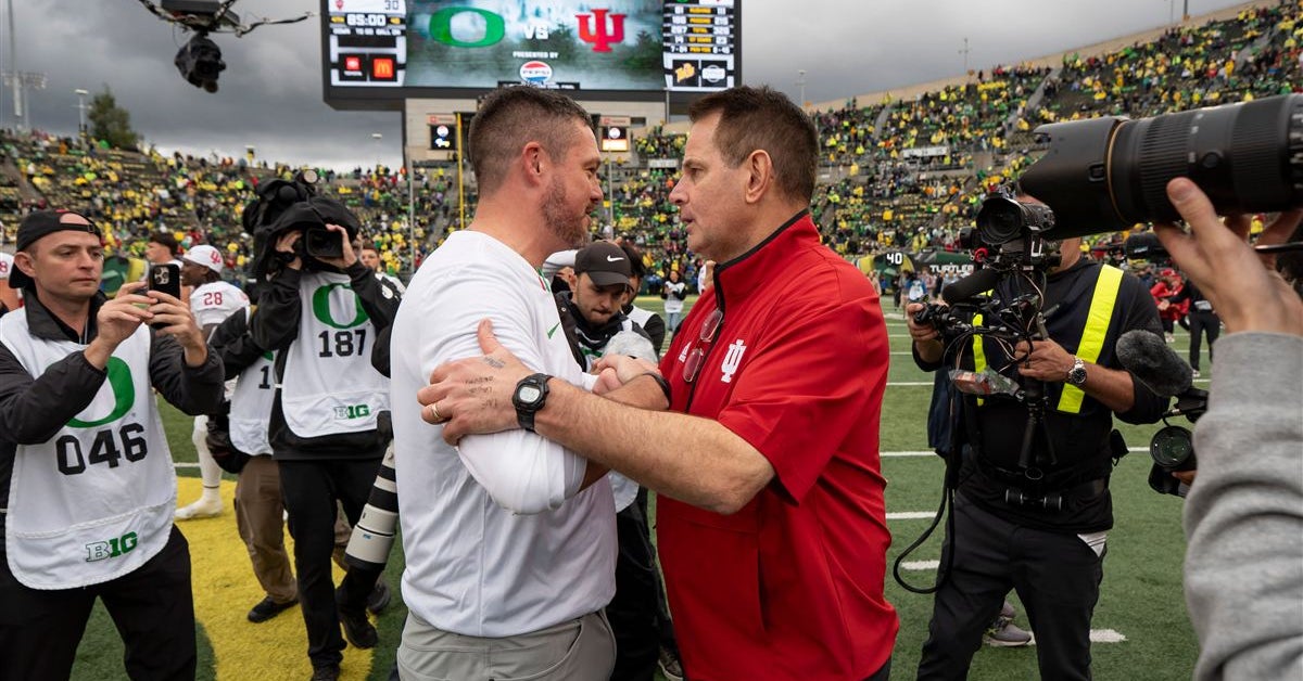 Hard to beat a team twice? Indiana is about to find out against Oregon ...