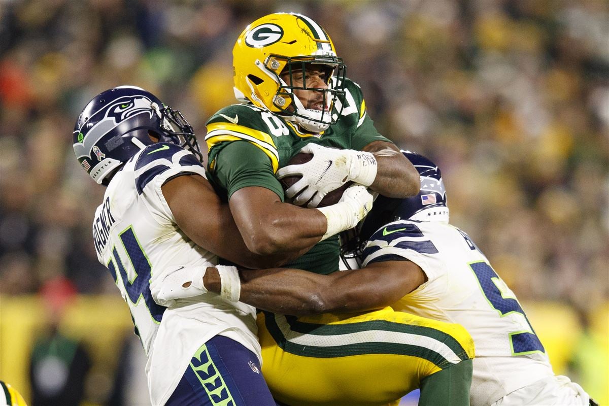 Packers' AJ Dillon Talks Injury and Touchdowns vs. Rams