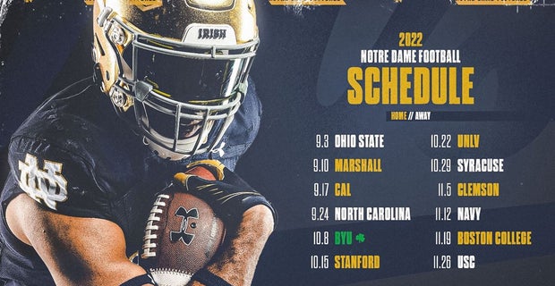 Ohio State 2022 Football Schedule Marcus Freeman's (Second) Challenge: Notre Dame's 2022 Football Schedule