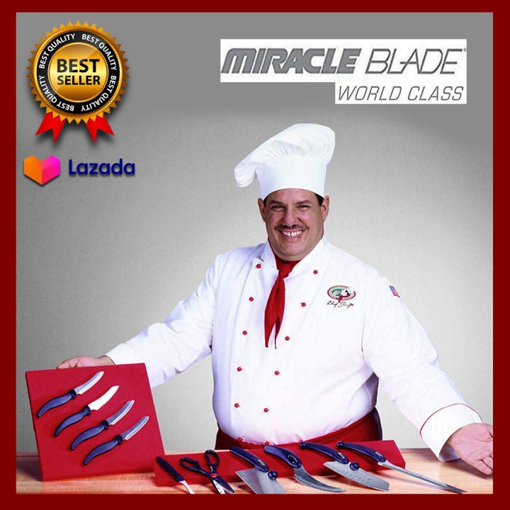 Miracle Blade World Class Knives TV Infomercial: Part 2-Chef Tony