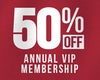 SALE! 50% Off HawgSports.com Annual VIP Membership today!