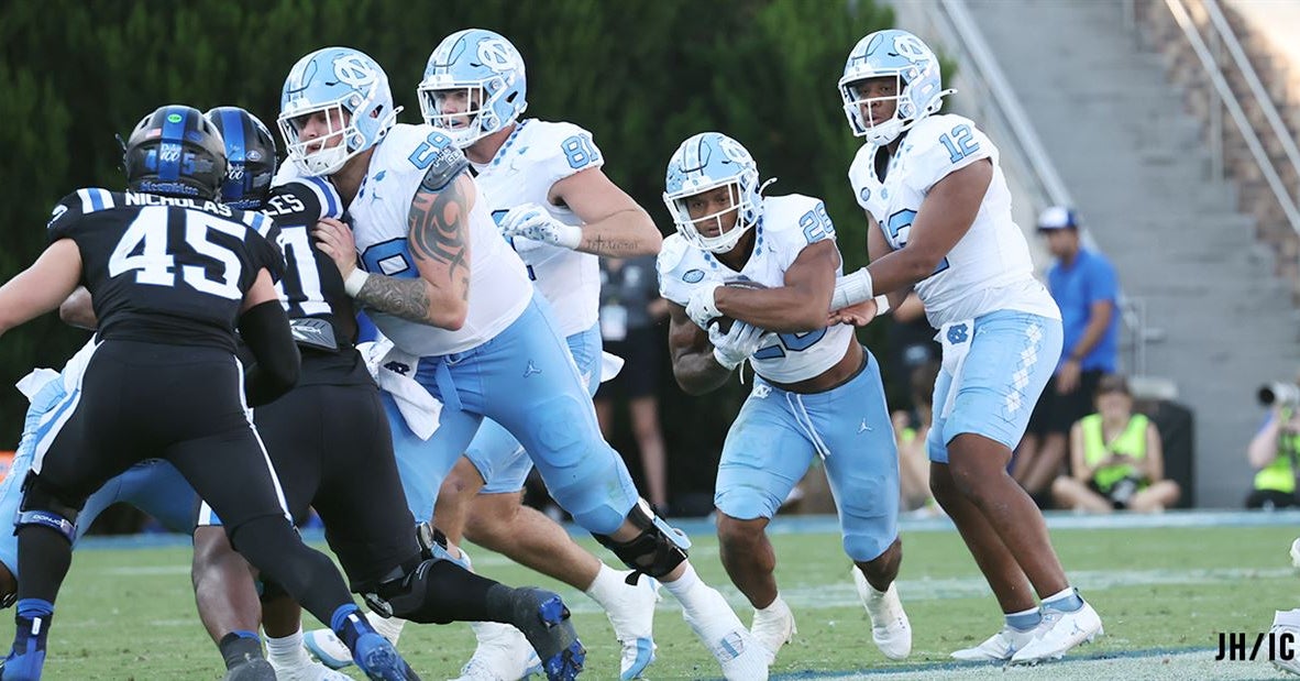 Tar Heels Working Through Cracks on Remade Offensive Line Tar Heels Working Through Cracks on Remade Offensive Line
