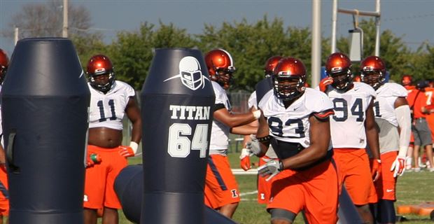Illinois football program ends Camp Rantoul, plans to train on campus