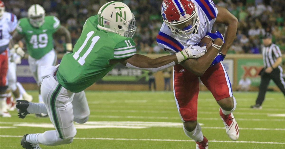 North Texas' depth chart ahead UTEP