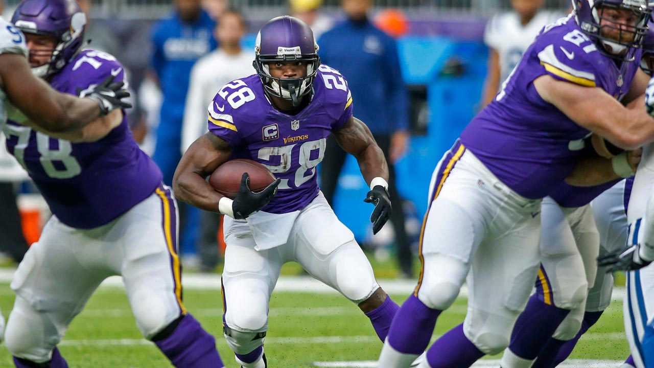 Adrian Peterson ruled out for Saturday