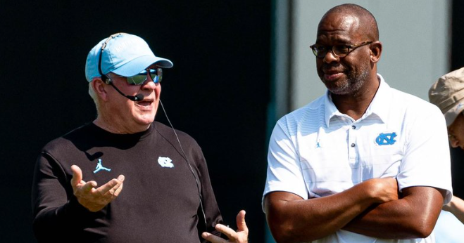 Mack Brown Reasserts Bond With Hubert Davis Amid UK Coaching Feud Mack Brown Reasserts Bond With Hubert Davis Amid UK Coaching Feud