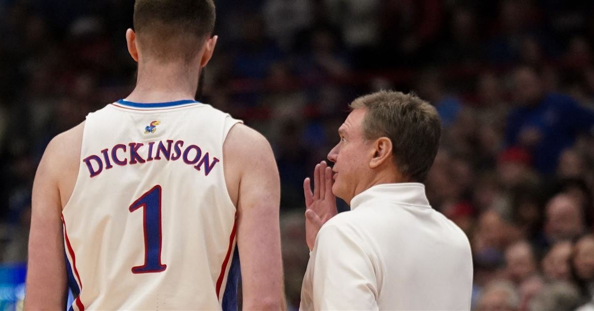 Bill Self provides the latest injury updates on Hunter Dickinson, Rylan ...