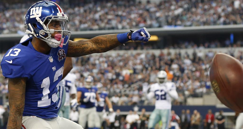 Giants Rookie Odell Beckham Jr Makes Catch Of Year