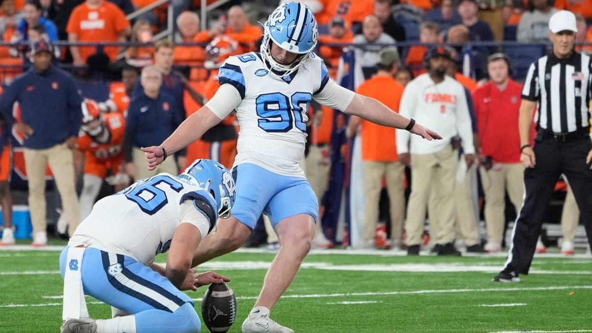 UNC Kicker Rece Verhoff Eligible After Latest Court Ruing UNC Kicker Rece Verhoff Eligible After Latest Court Ruing