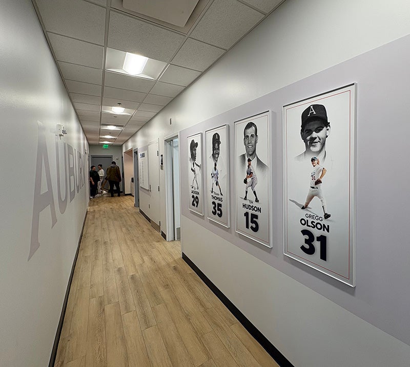 IN PHOTOS: A look at Auburn baseball's new team, office space