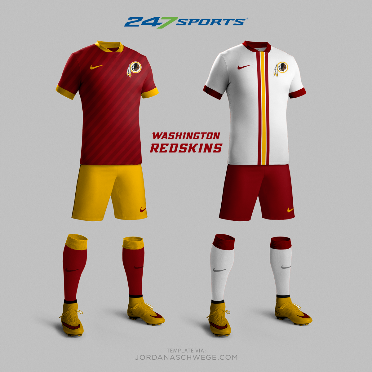 nfl soccer kits