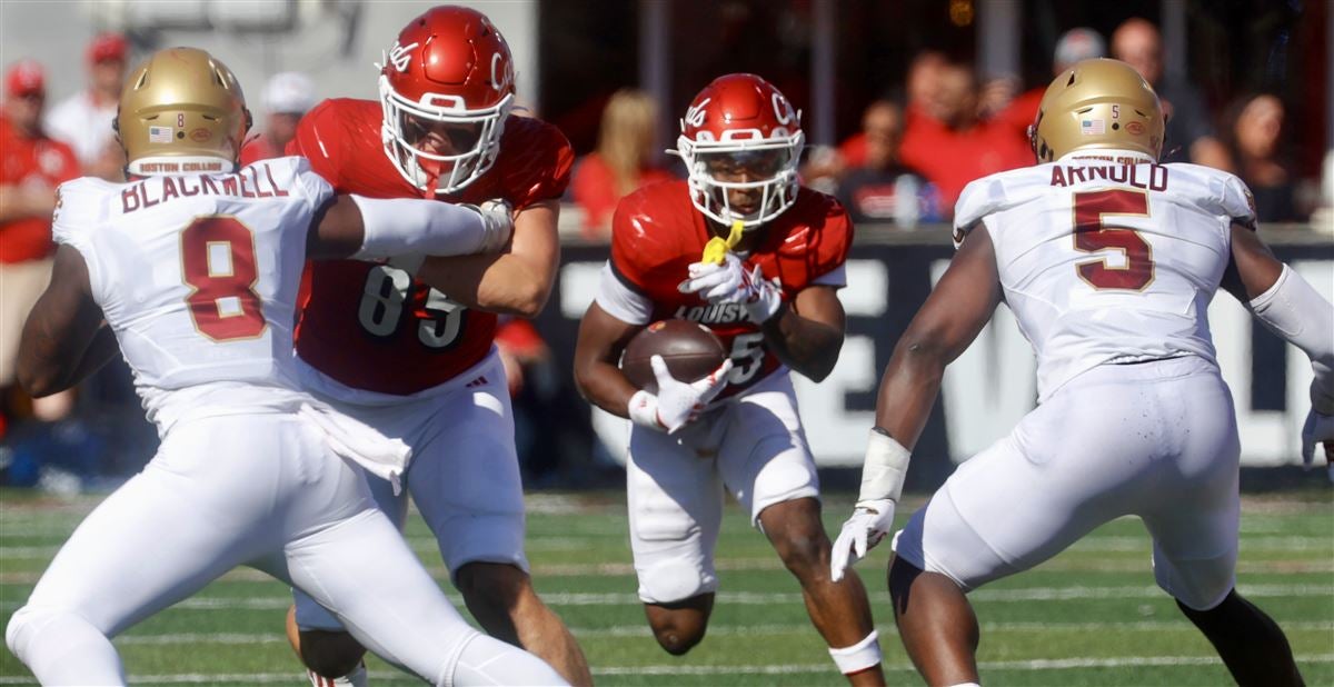 Louisville football to play at Boston College on a Friday night