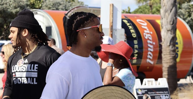 PHOTOS: Louisville football at Boca Raton Bowl beach party
