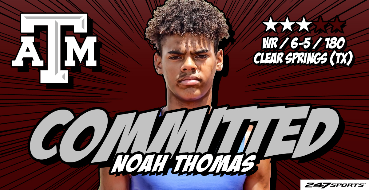 Texas A&M lands commitment from Clear Springs WR Noah Thomas