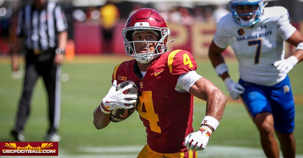 Injury report: USC star freshman receiver Trent Mosley out with knee injury