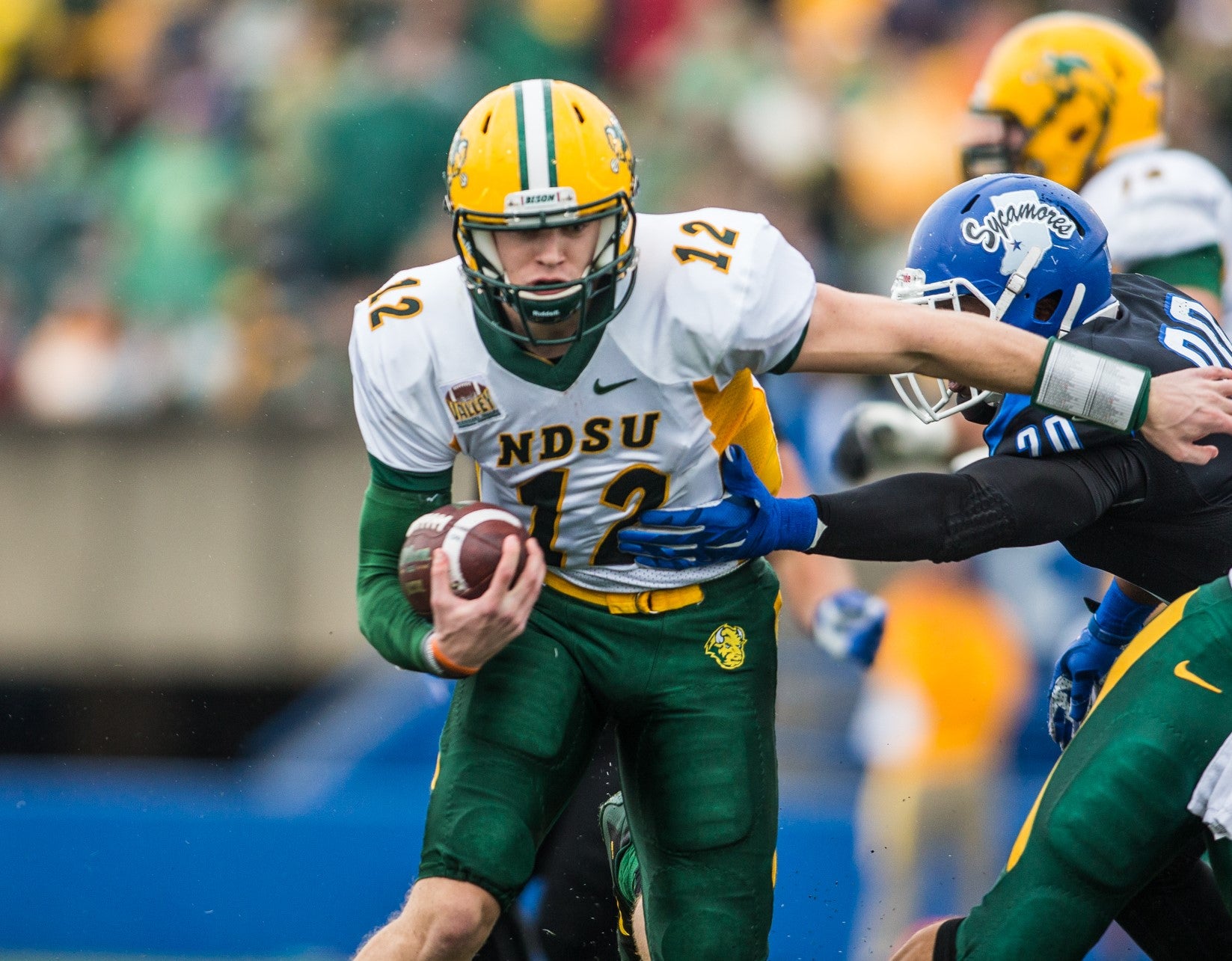 Bison Football to Wear New Green Home Jersey in 2014 - NDSU