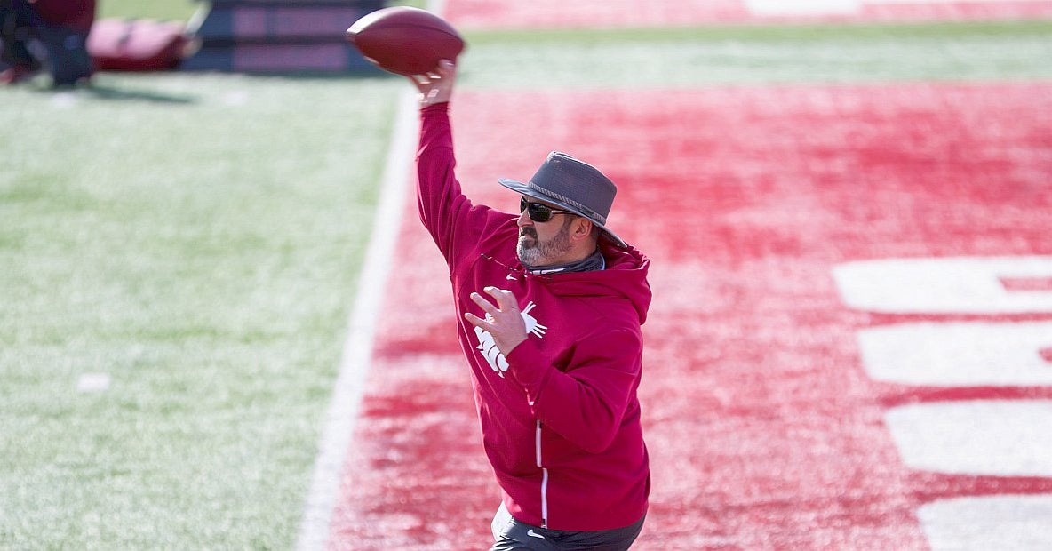 WSU football: Nick Rolovich says QB battle is 'wide open'