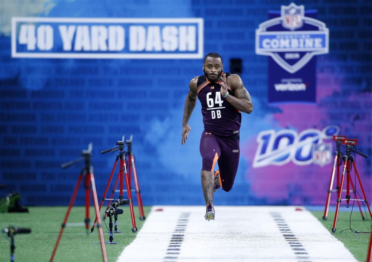 Rich Eisen compares his 40-yard dash with DK Metcalf's following