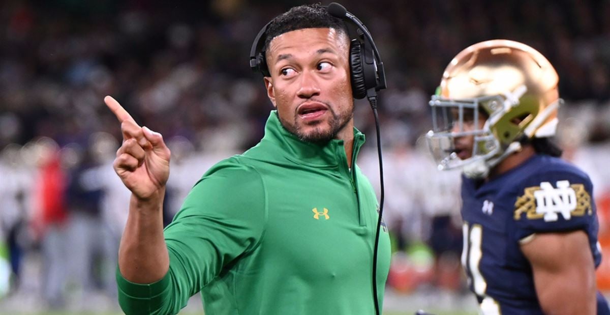 Notre Dame football, Marcus Freeman hit all the right notes in