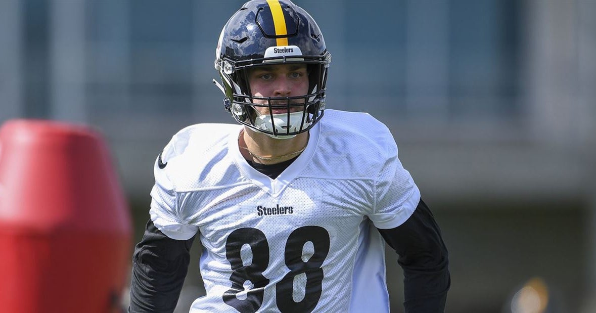 WATCH: First look at Pat Freiermuth in Pittsburgh Steelers practice