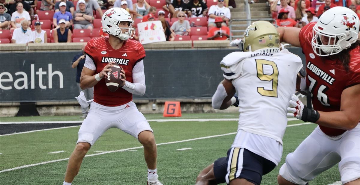 Louisville football in the national stats Weekly update