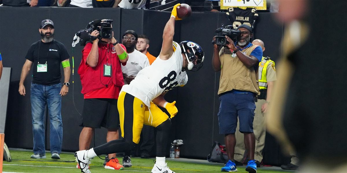 Steelers TE Pat Freiermuth reveals what pumps him up post-catch