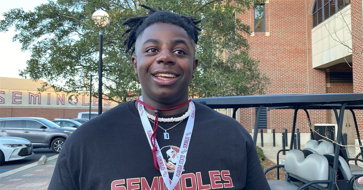 Four-star defensive lineman from New Bern, Keith Sampson, commits to Florida State