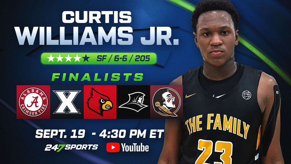 4 star Curtis Williams set to announce college decision on 247Sports