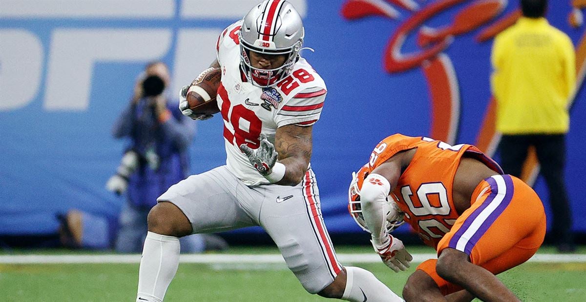 Ohio State running back Miyan Williams of Winton Woods ready to roll