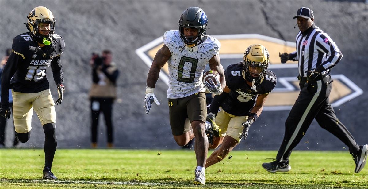 The state of Oregon's RB room right now as the 2023 roster remains in flux