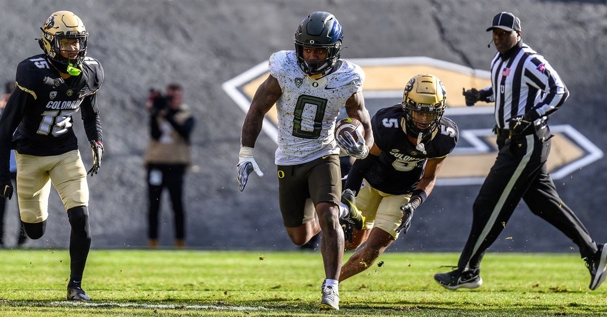 The state of Oregon's RB room right now as the 2023 roster remains in flux