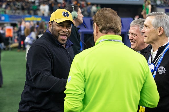 A dream deferred becomes a memorable reality for Jerome Bettis and ND -  InsideNDSports