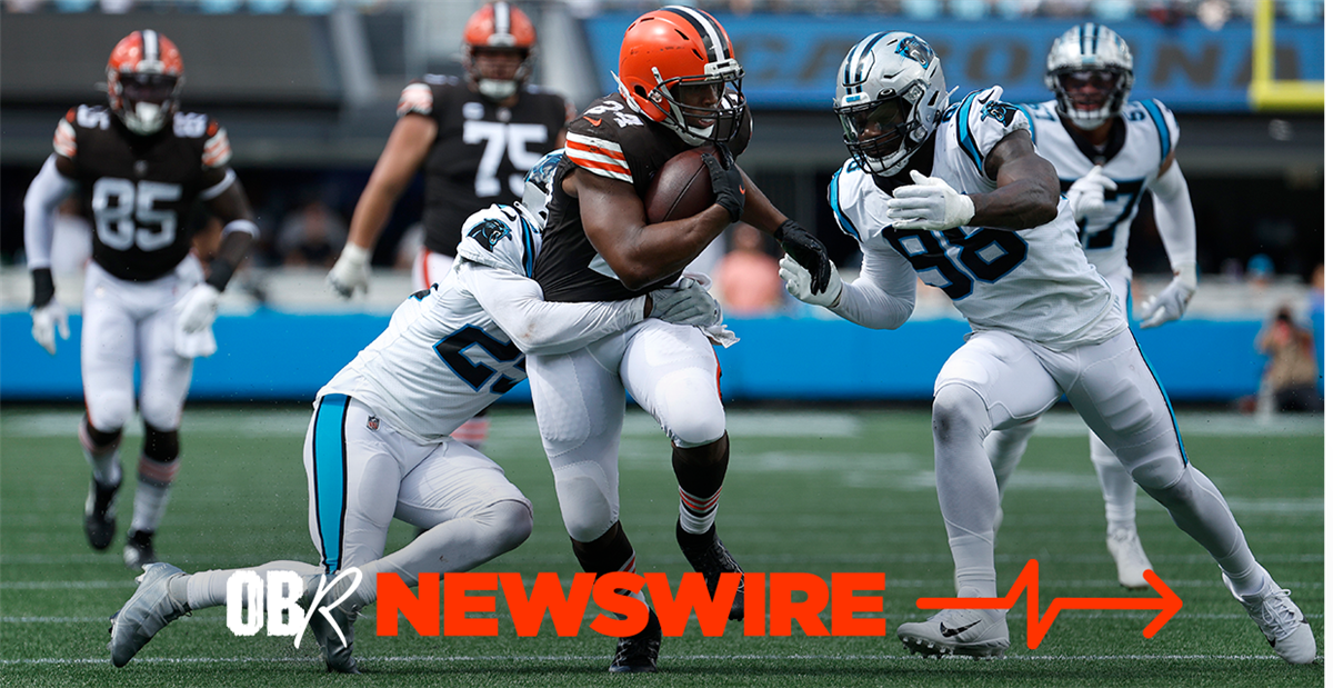 Panthers vs Browns Postgame Notes